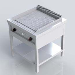 GROOVED HOT PLATE GRIDDLE 750 - FREE STANDING COOKING RANGE Kenya